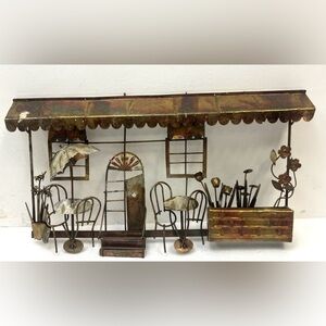 APEX (Hong Kong) Brass, Vintage Bistro / Sidewalk / Bar / Restaurant Art Scene…